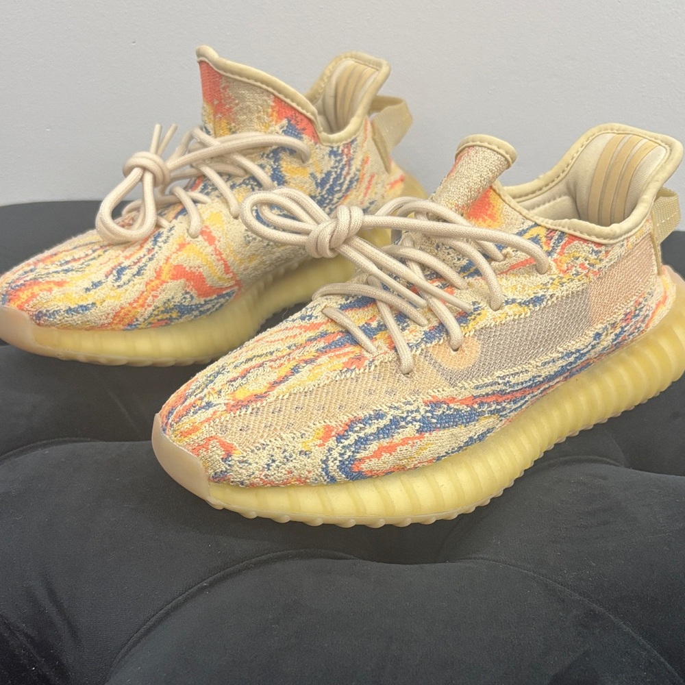 Original Yeezy Multicolor Knit Sneakers